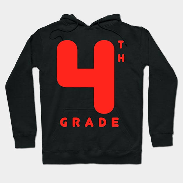 4th Grade Hoodie by Z And Z